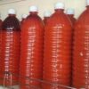 bottles of oil Fresh Palm Oil