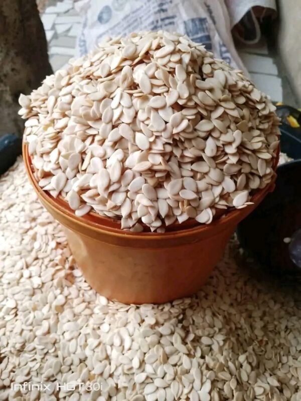 egusi paint Hand Peeled Egusi